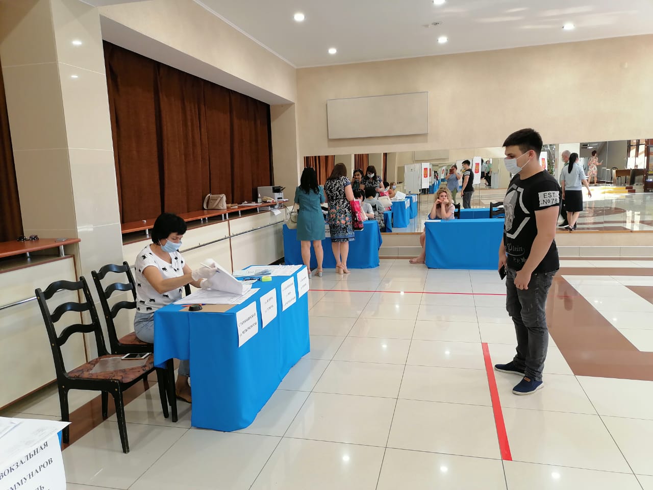 Досрочное голосование по поправкам в Конституцию