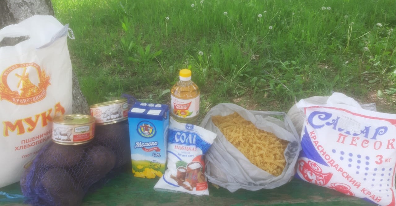 Продуктовую помощь оказывают семьям района в условиях карантина крупные сельхозпредприятия