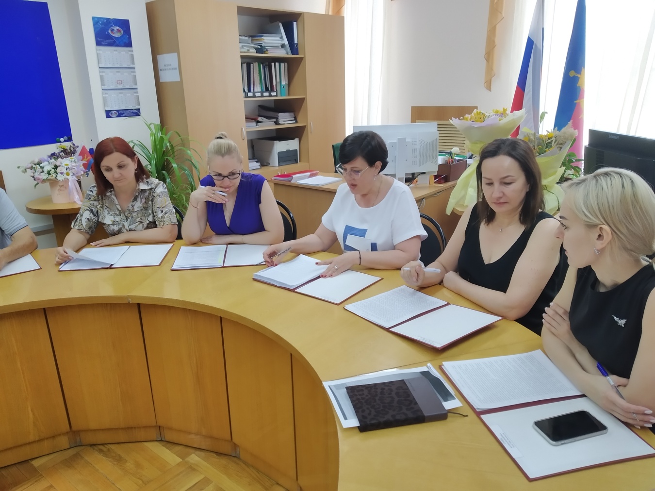 Заседание ТИК Каневская