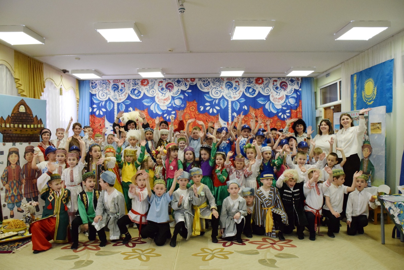 В детском саду «Капитошка» завершился фестиваль «Семья и культурные традиции народов России»