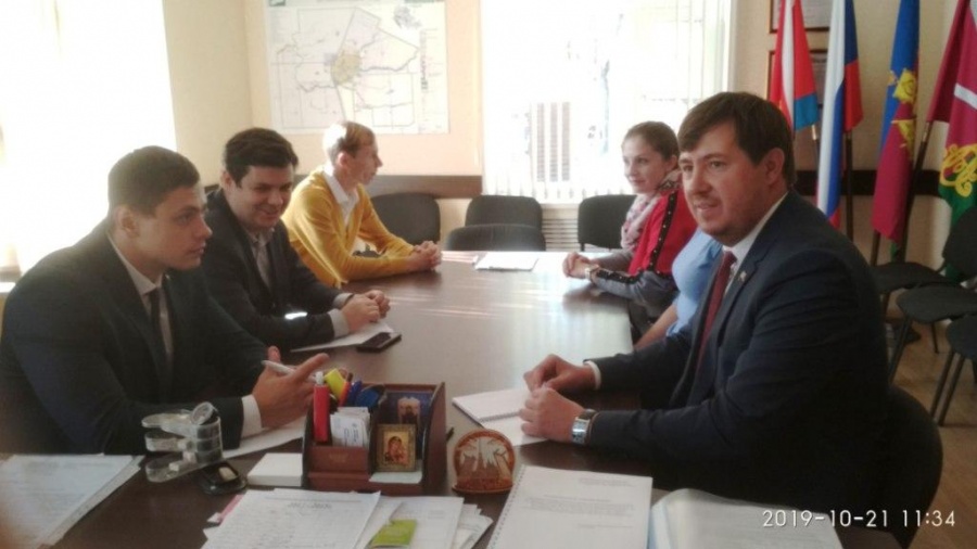 Встреча с активом Совета молодых депутатов