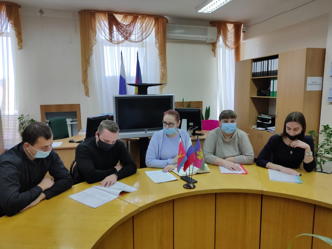 Состоялось заседание Молодежного общественного совета при территориальной избирательной комиссии Каневская 