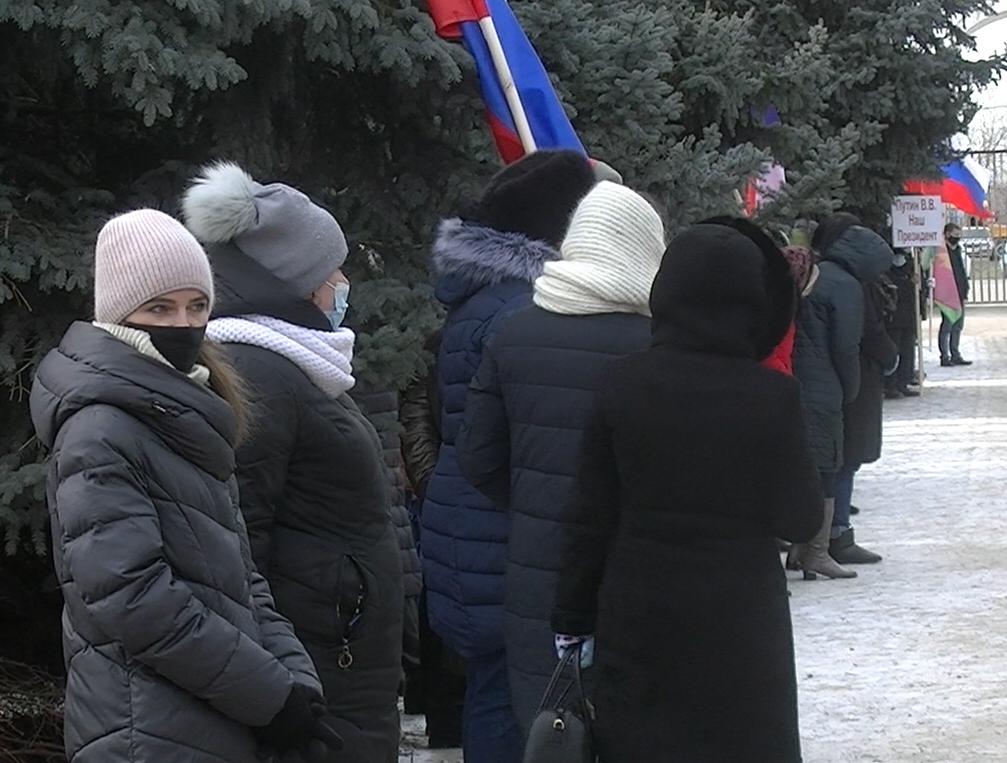 В поддержку президента