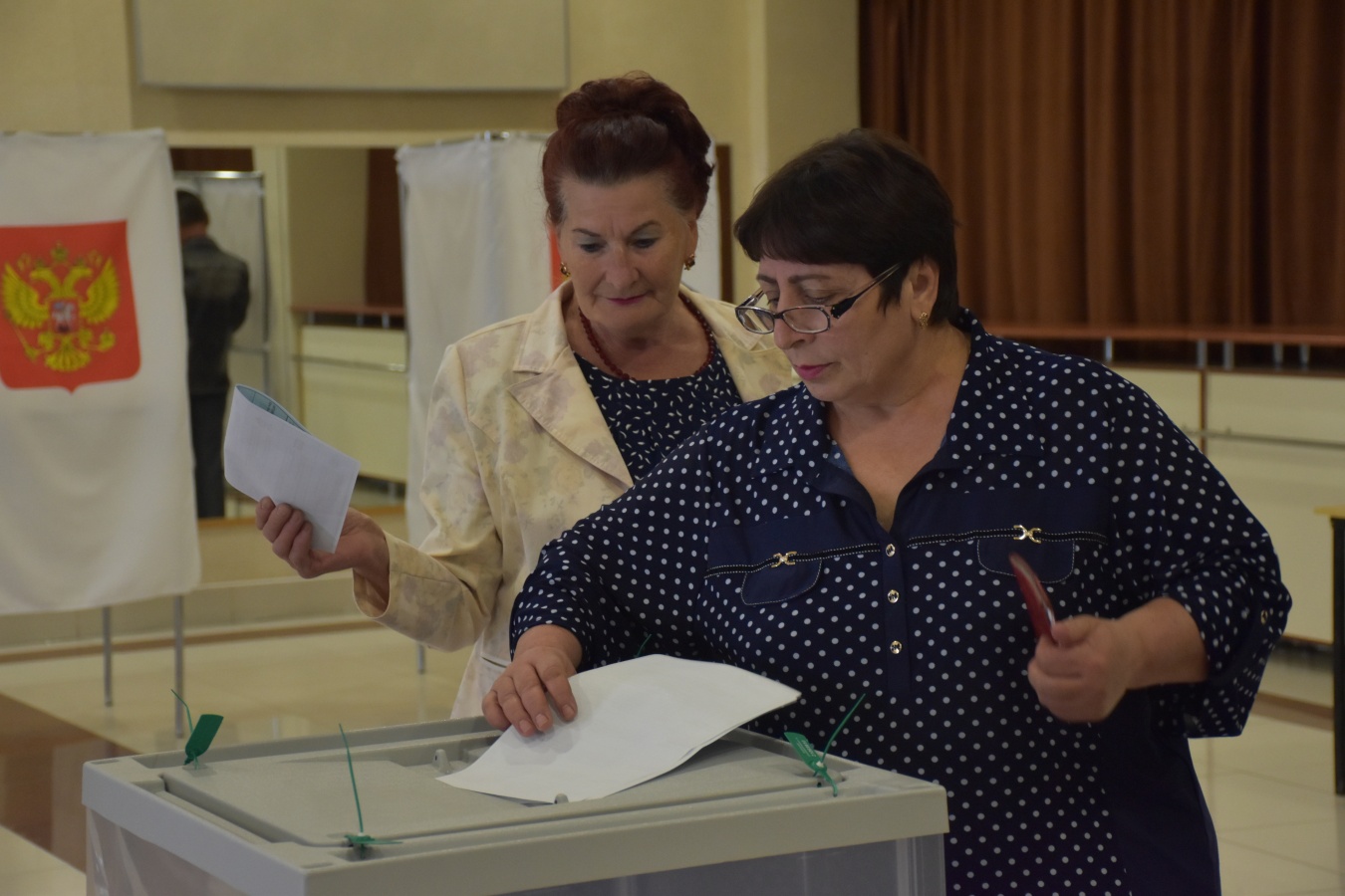 Глава района Александр Герасименко принял участие в выборах