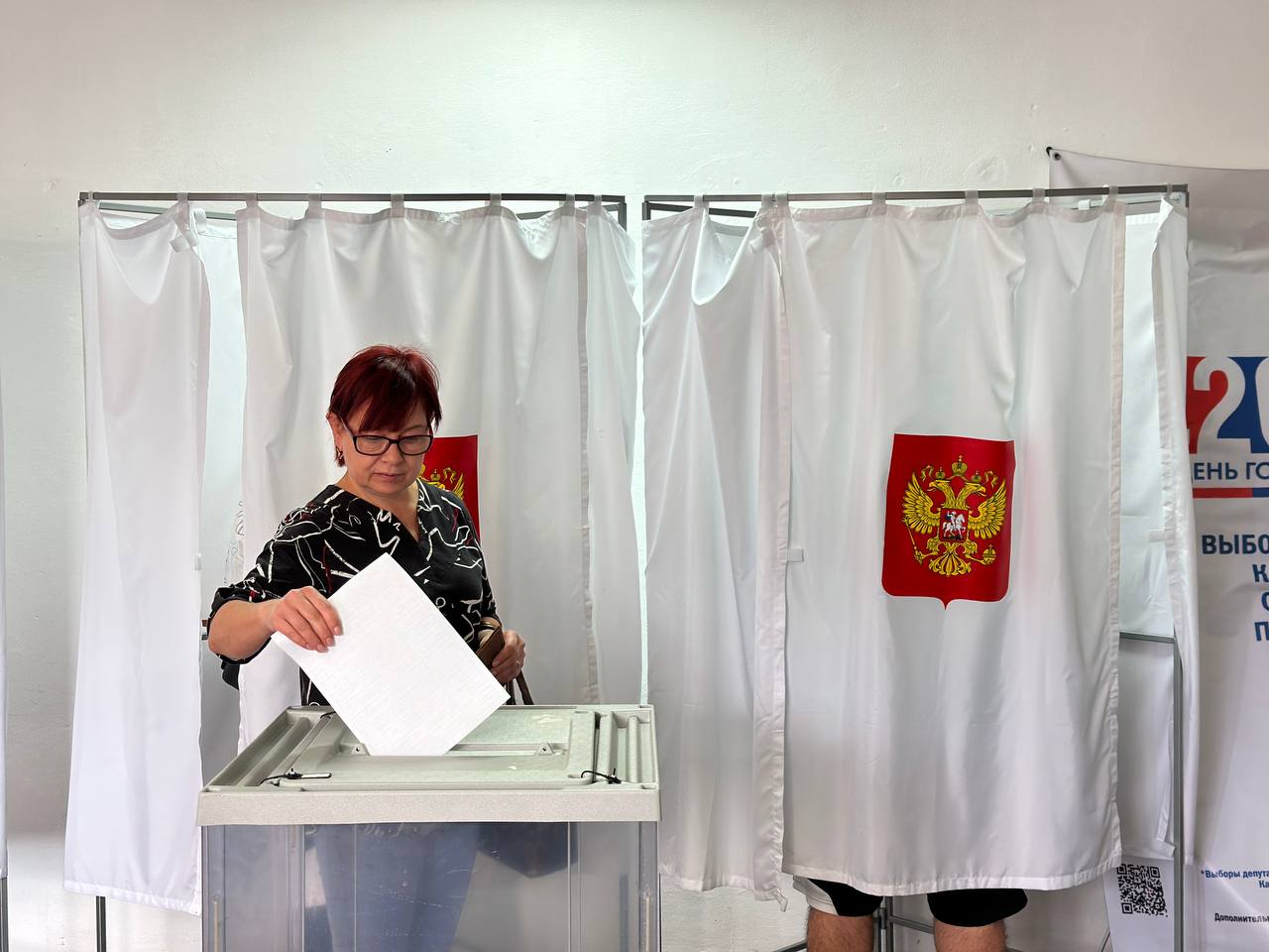 Голосование на избирательных участках Каневского района продолжается