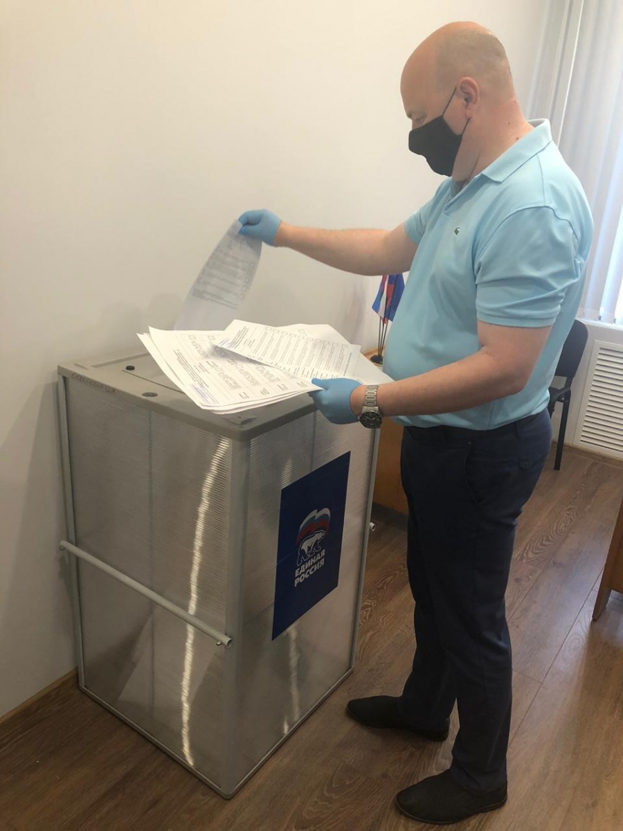 В Каневском районе состоялось предварительное голосование по отбору кандидатов на предстоящие выборы в райсовет и на должность главы Стародеревянковского поселения
