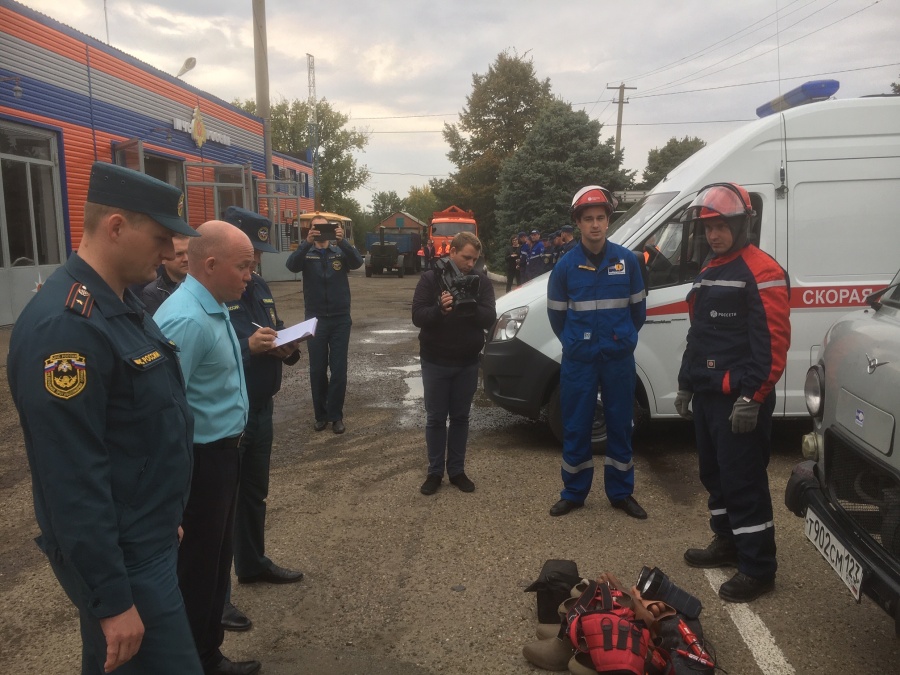 В командно-штабных учениях задействовали 288 человек и 79 единиц техники