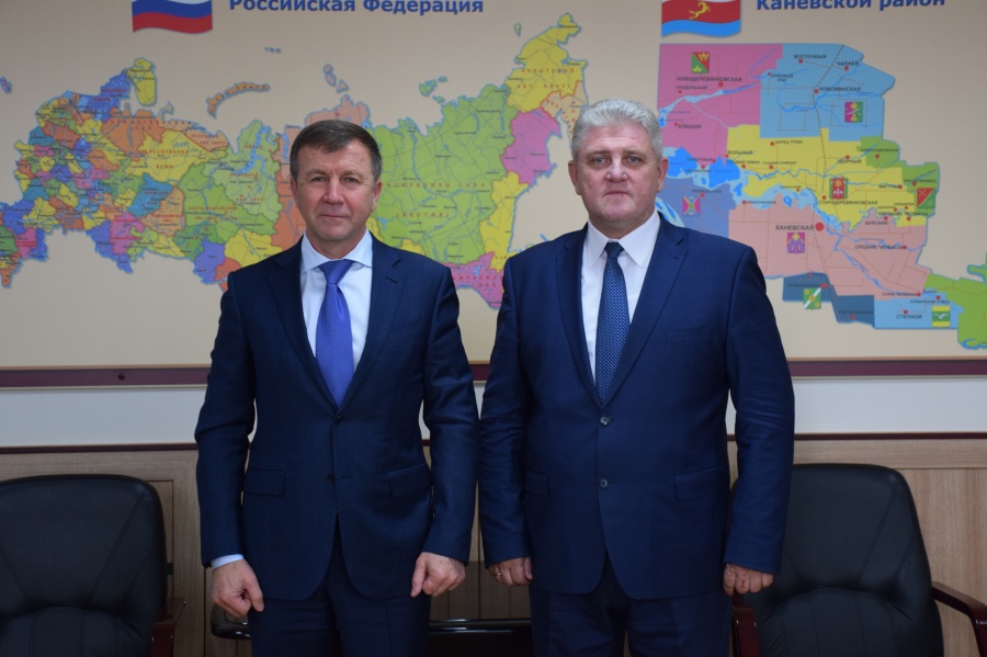 С рабочим визитом Каневской район посетил гендиректор краснодарских компаний группы «Газпром межрегионгаз» 