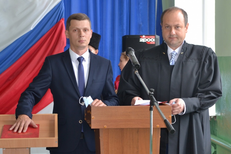 Глава Придорожного сельского поселения вступил в должность