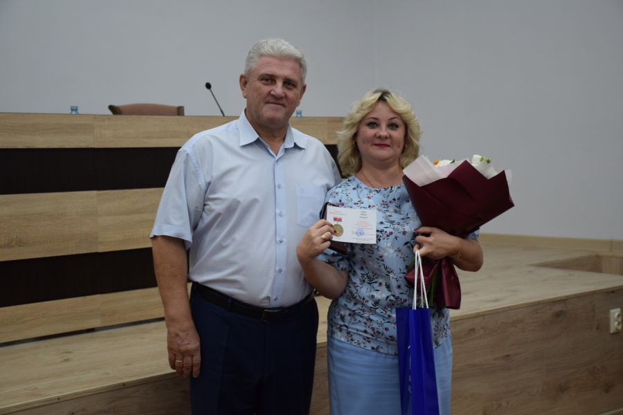 В администрации района чествовали председателей участковых избирательных комиссий