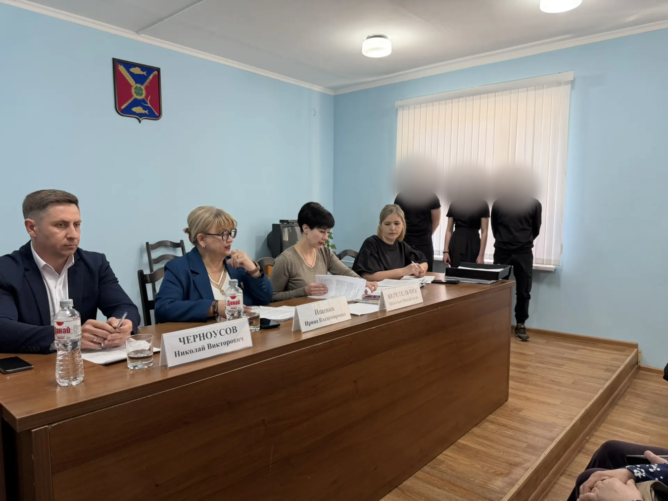 Выездное заседание комиссии по делам несовершеннолетних и защите их прав состоялось в Привольной