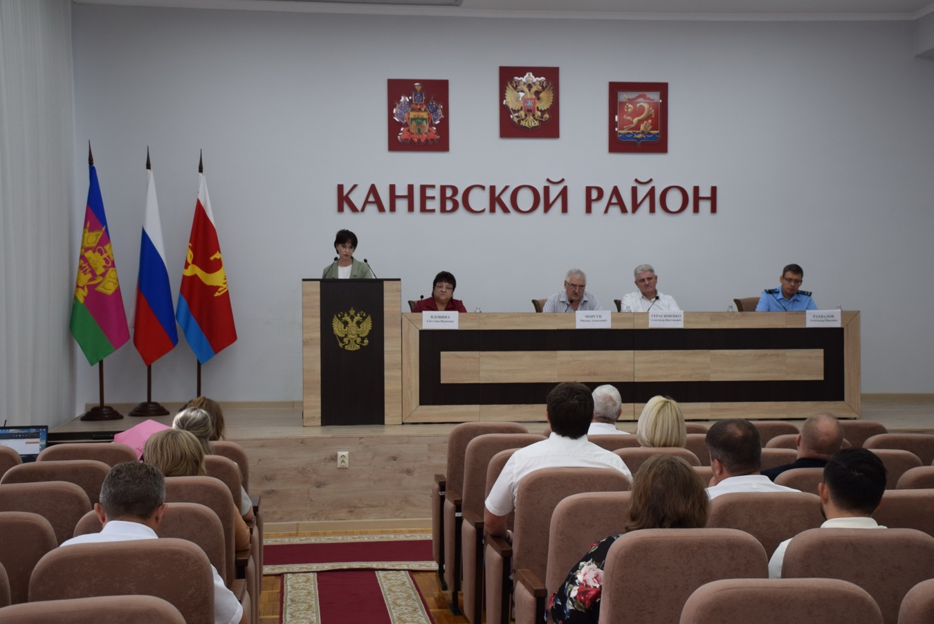 В администрации района 19 августа прошла 12-я сессия райсовета
