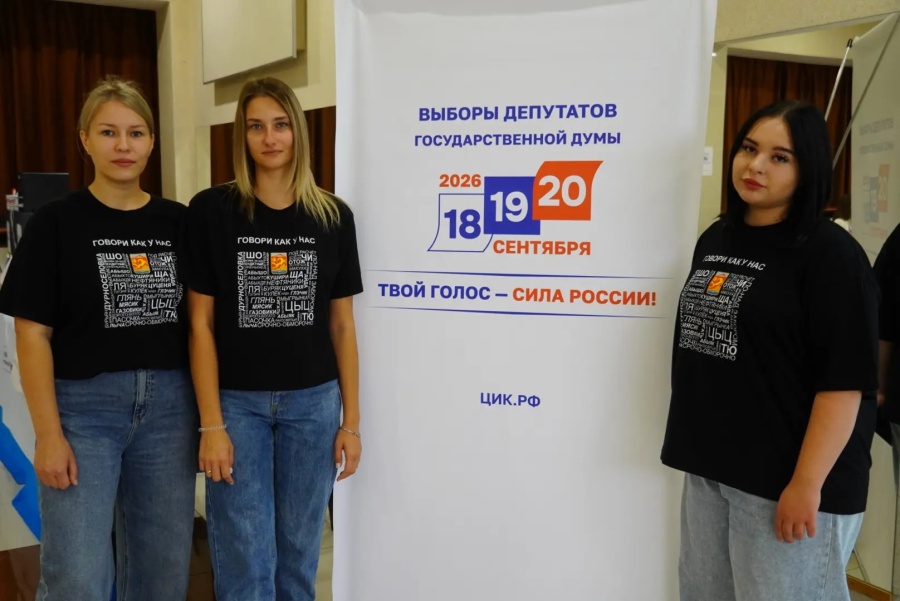 В организации голосования задействованы волонтёры