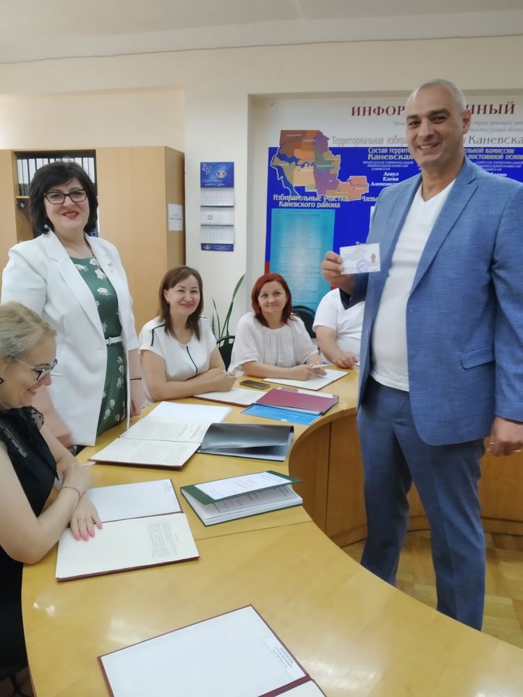 Заседание ОИК одномандатного избирательного округа № 22 по вопросу регистрации Проценко А.С. в качестве кандидата в депутаты Законодательного Собрания Краснодарского края