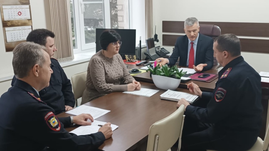 В Отделе МВД России по Каневскому району обсудили вопрос реализации проекта «ИнформУИК»