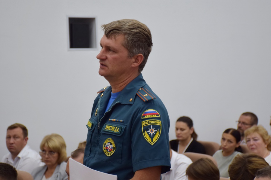 Вопросы безопасности и правопорядка обсудили в администрации района 19 августа