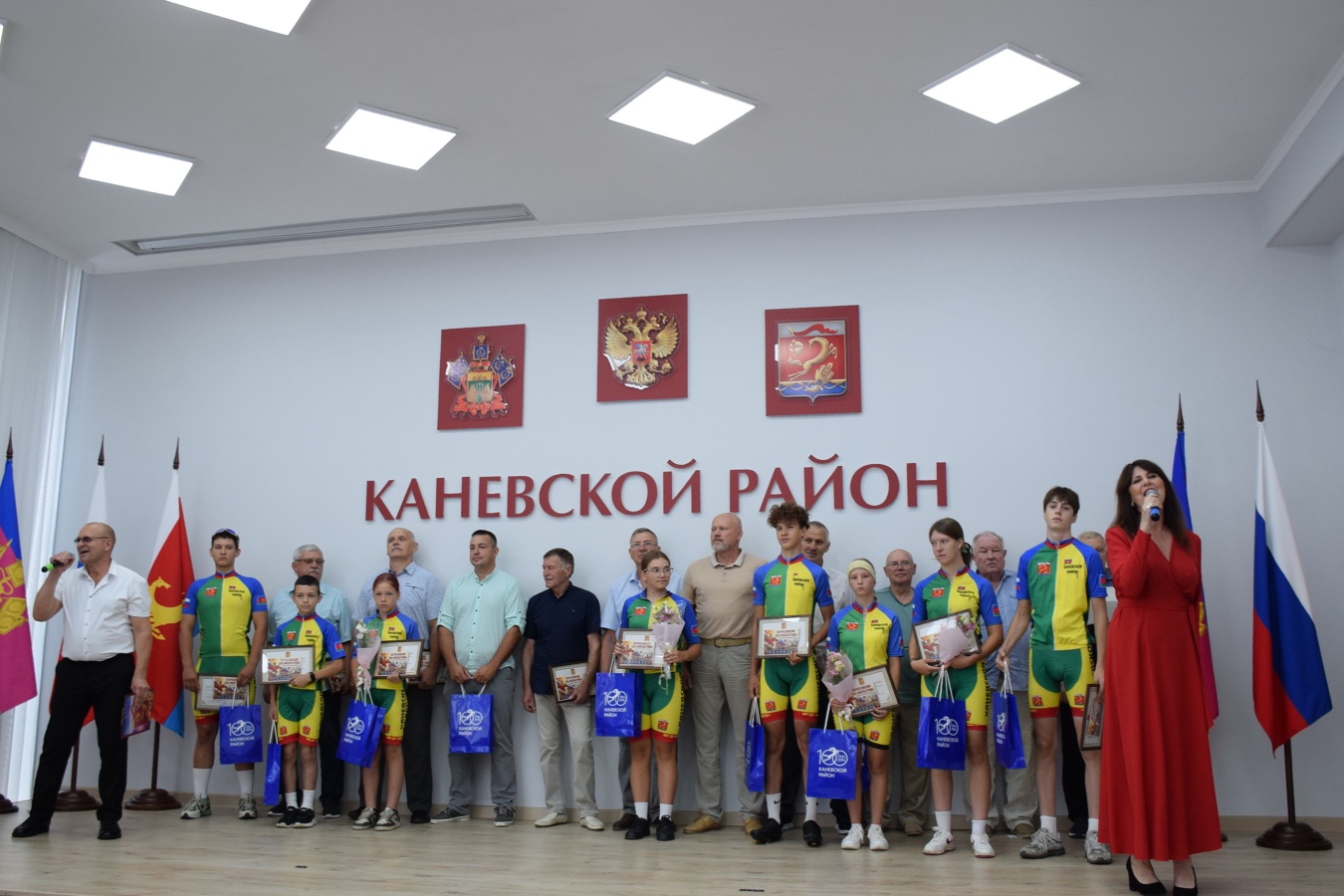 В администрации района чествовали лучших спортсменов