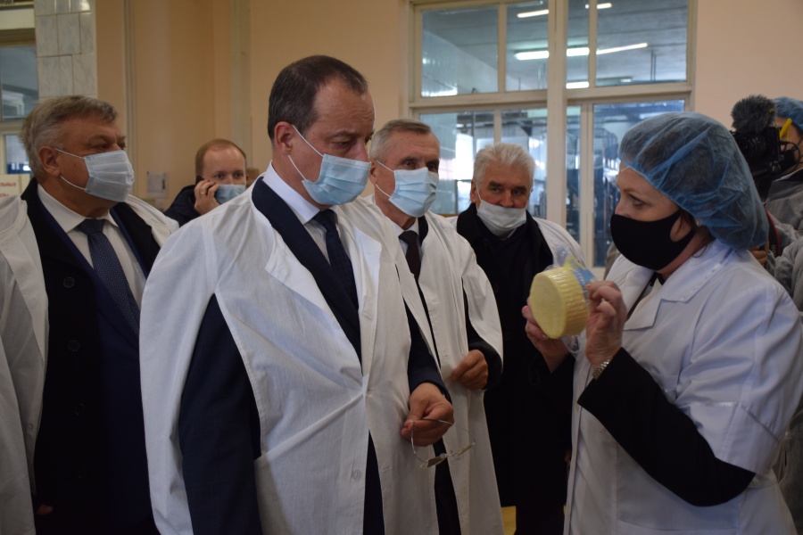 Председатель Законодательного Собрания края Юрий Бурлачко побывал с рабочим визитом в Каневском районе
