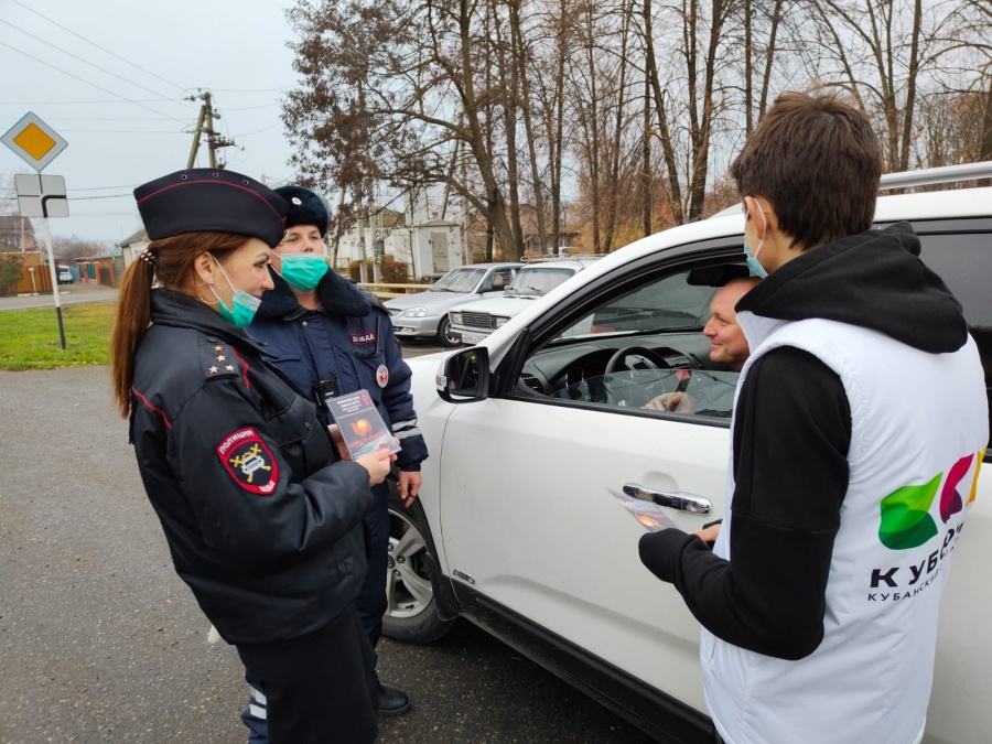 Профилактическую акцию провели в Каневской