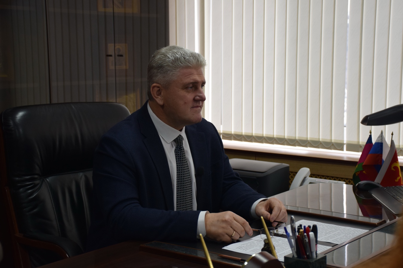 Пресс-конференция главы района состоялась в райадминистрации 23 декабря