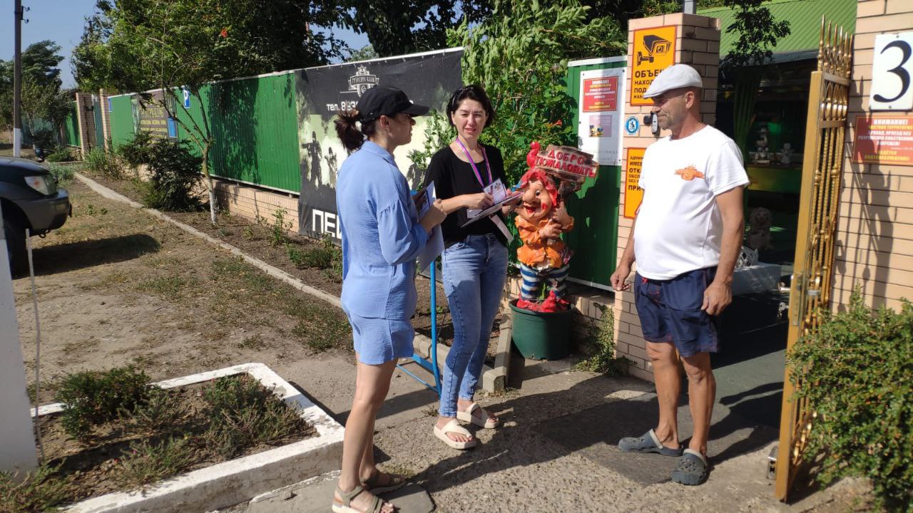 Продолжается адресное информирование избирателей