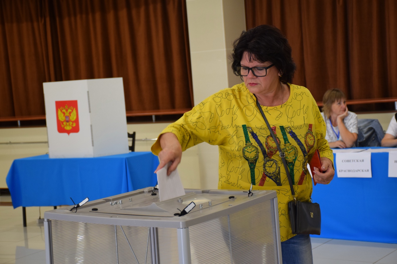 Завершился первый день голосования