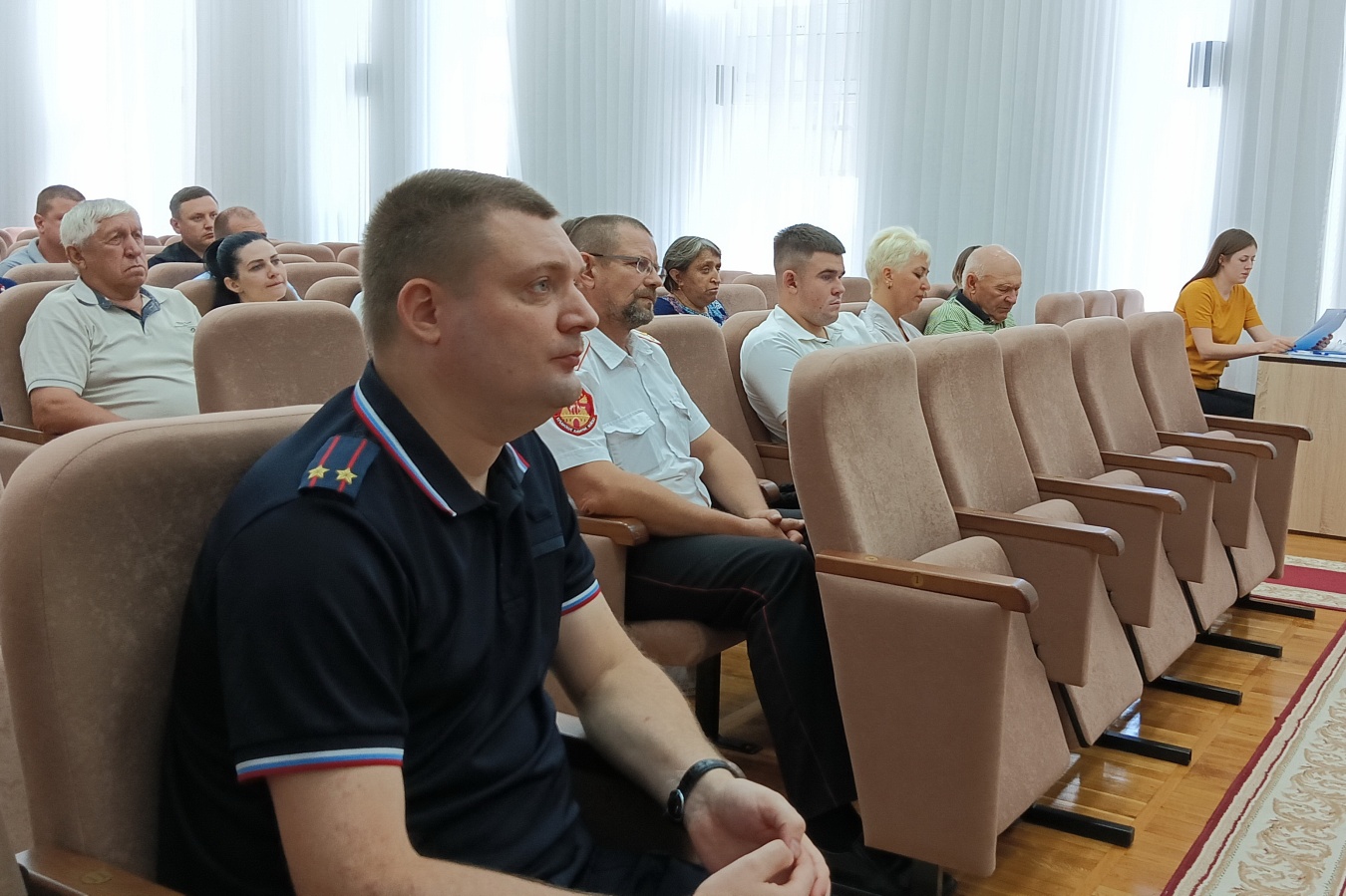 В администрации района 14 августа обсудили деятельность народных дружин