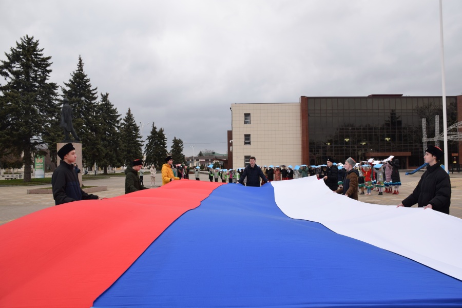 Каневчане поддержали российских солдат, которые проводят спецоперацию на Украине