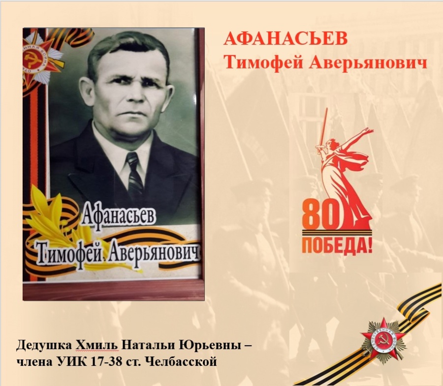 АФАНАСЬЕВ Тимофей Аверьянович