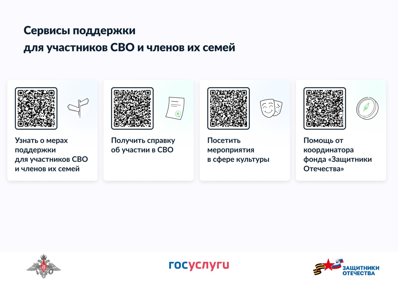 Для защитников Отечества существуют различные меры поддержки