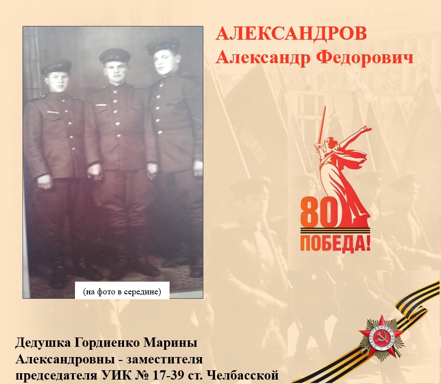 АЛЕКСАНДРОВ Александр Федорович