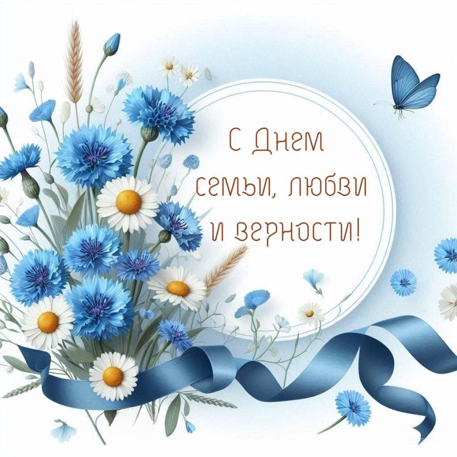 С Днём семьи, любви и верности!
