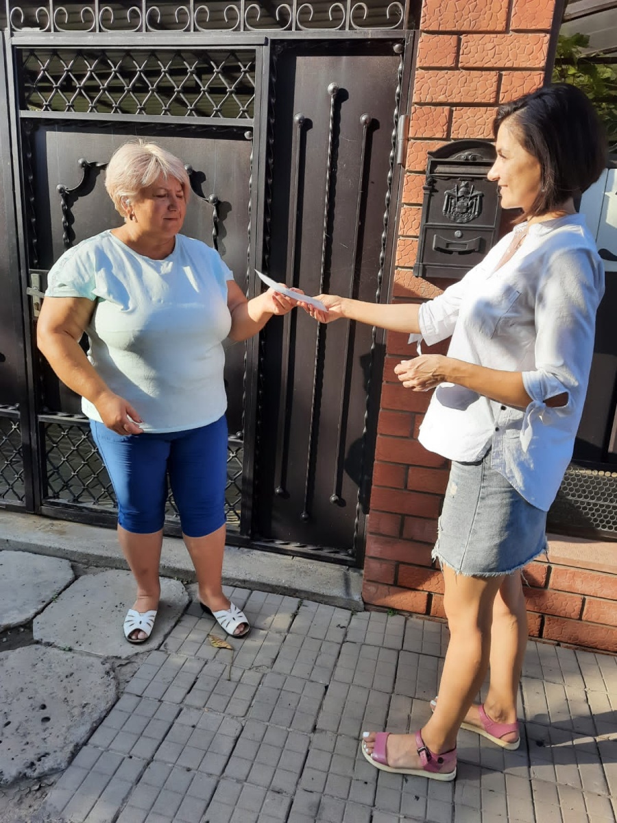 Члены УИК проводят адресное информирование избирателей о выборах