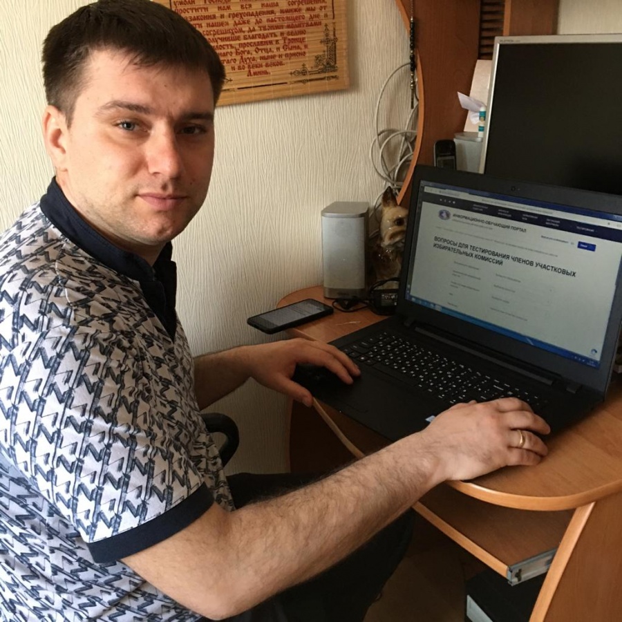 Члены участковых избирательных комиссий Каневского района активно проходят тестирование