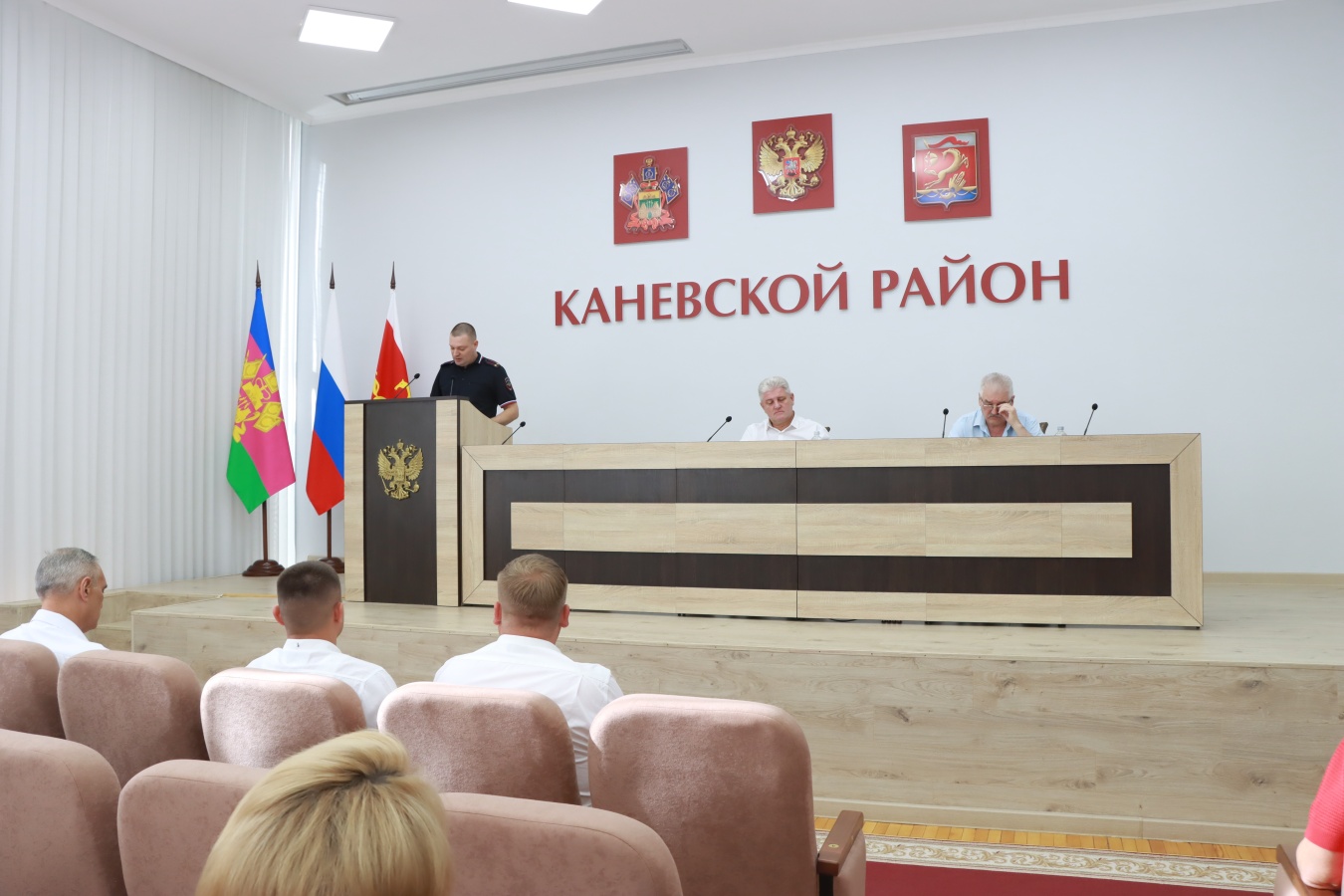 Расширенное планёрное совещание состоялось в администрации района 31 августа
