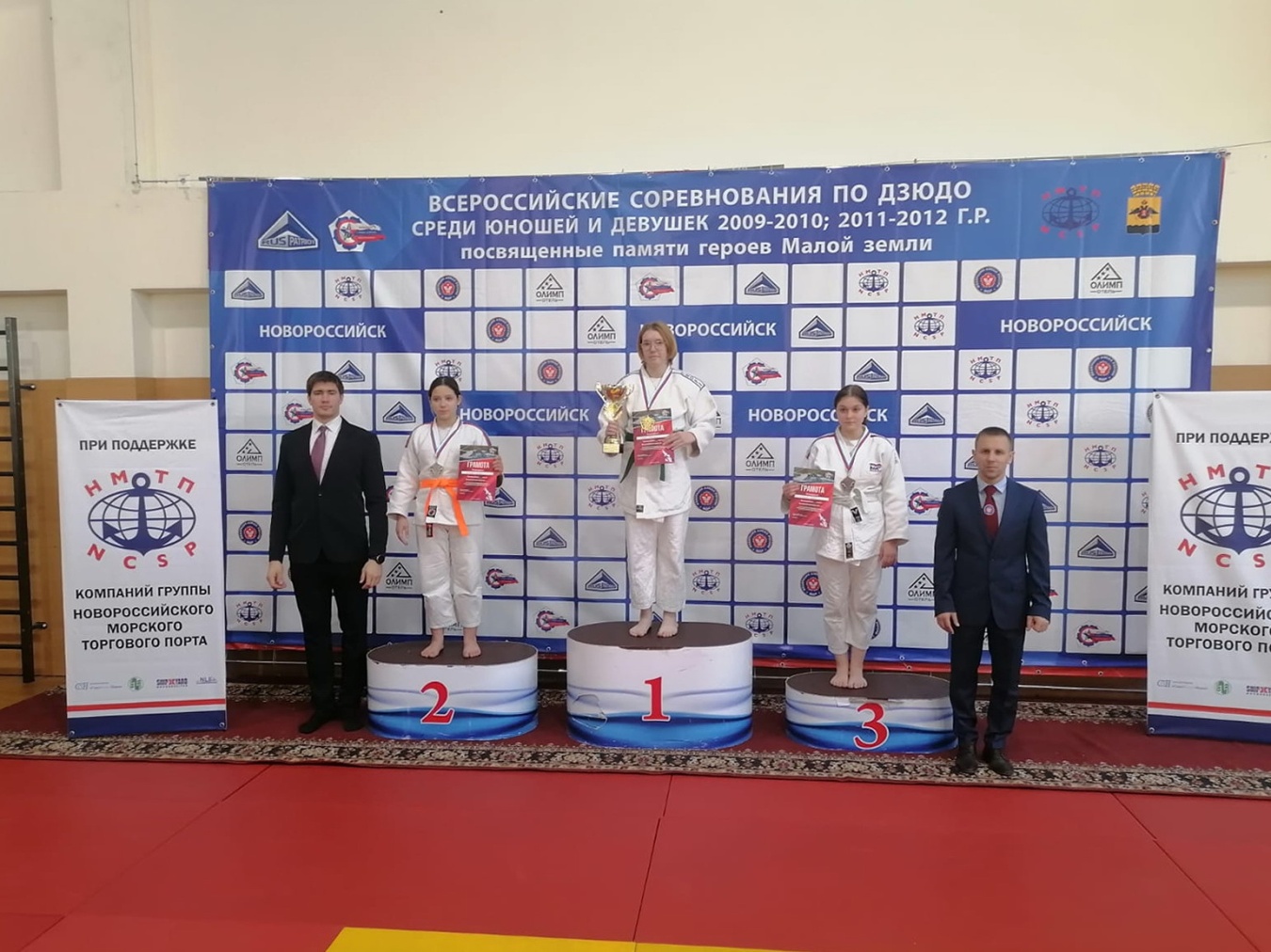 Каневские спортсмены стали победителями соревнований по дзюдо