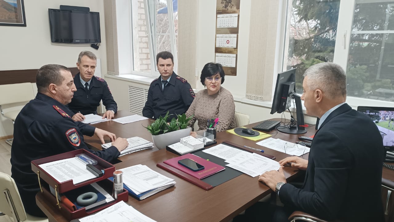 В Отделе МВД России по Каневскому району обсудили вопрос реализации проекта «ИнформУИК»