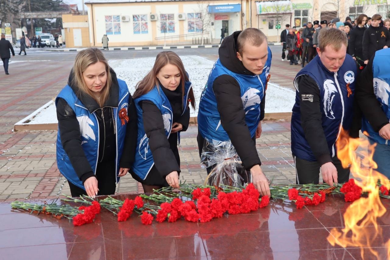 В память о героях-освободителях…