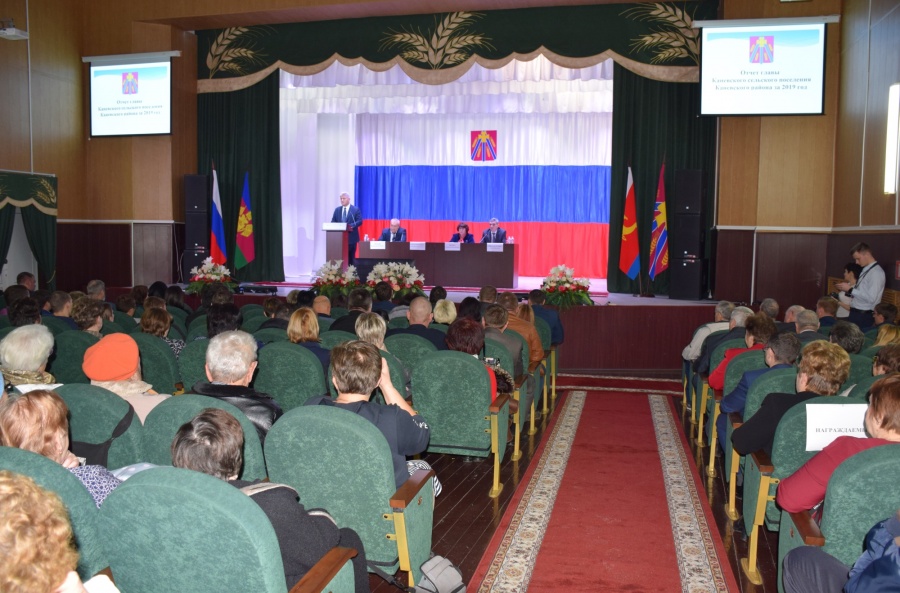 О проделанной за 2019 год работе отчитался глава Каневского поселения