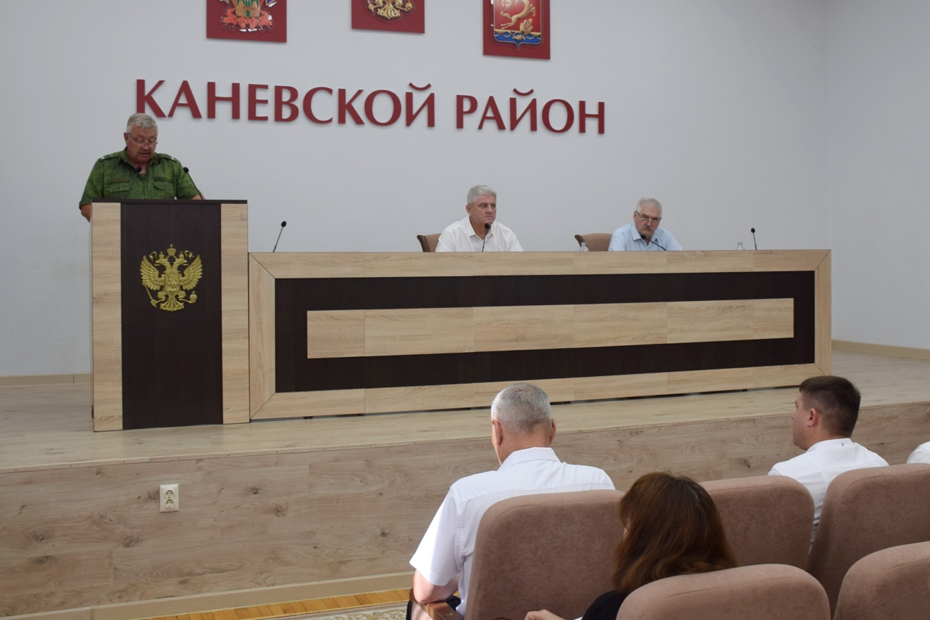 Расширенное планёрное совещание состоялось в администрации района 20 июля