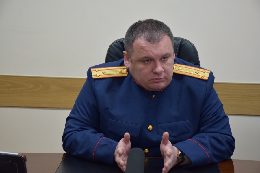 Руководитель следственного отдела по Каневскому району Виктор Еремеев подвел итоги работы за 2021 год