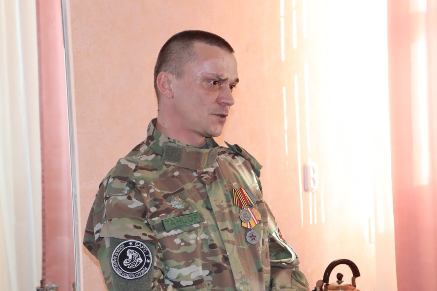 Герои нашего времени: встреча с участником специальной военной операции