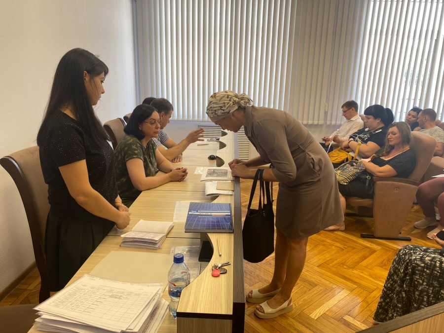 В райадминистрации прошло очередное заседание комиссии по распределению земельных участков