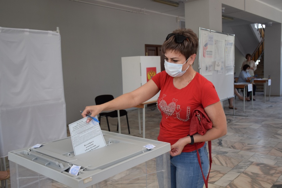 Девяносто один процент избирателей Каневского района исполнили свой гражданский долг