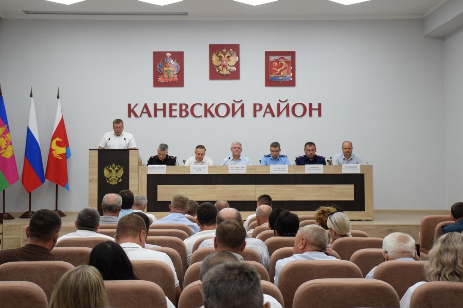 В администрации района 4 августа прошло заседание антитеррористической комиссии
