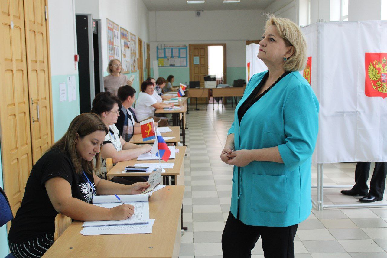 Приняли участие в голосовании главы поселений