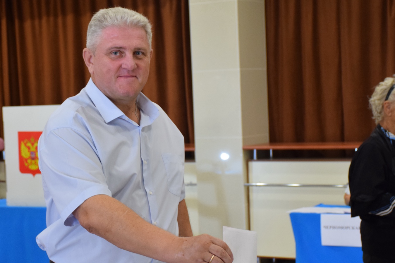 Глава района принял участие в голосовании