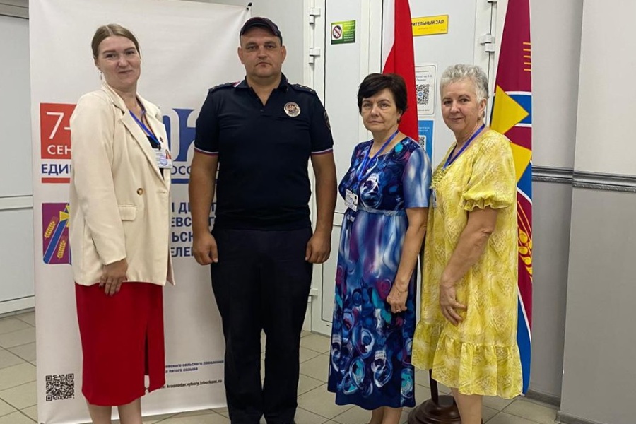 На избирательных участках обеспечена безопасность граждан