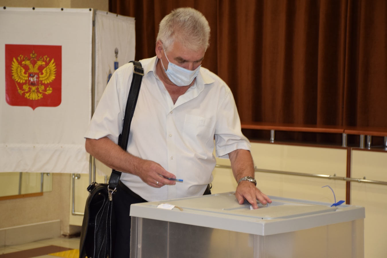 Михаил Моргун: На участках в Каневском районе созданы все условия для голосования