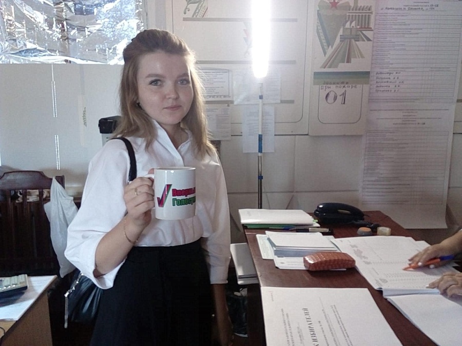 На избирательных участках - праздничное настроение